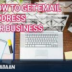 How to get email address for business
