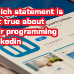 Which statement is not true about pair programming linkedi