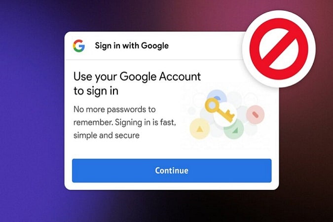 DuckDuckGo now blocks Google Account