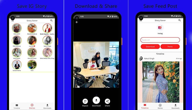 How to download Instagram stories with App
