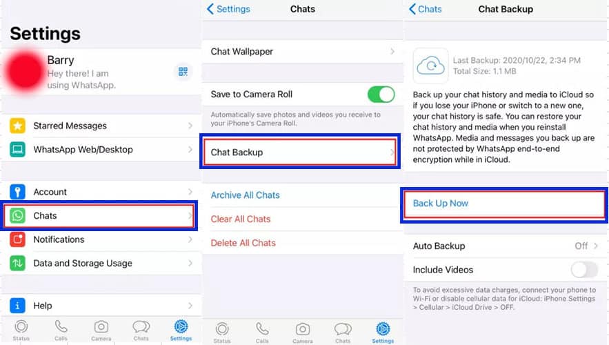 How to restore deleted WhatsApp messages on iPhone