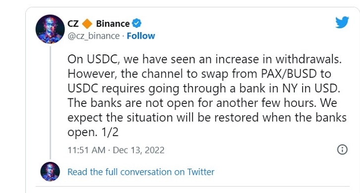 Is a serious crisis threatening Binance