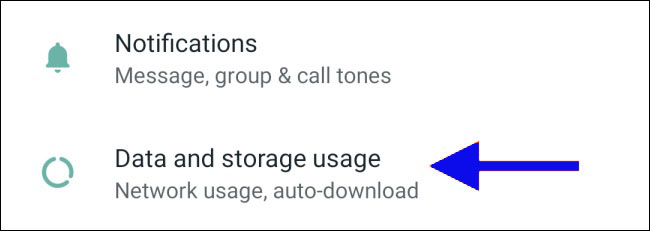 Data and Storage Usage