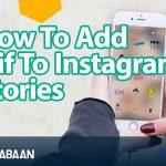How To Add Gif To Instagram Stories