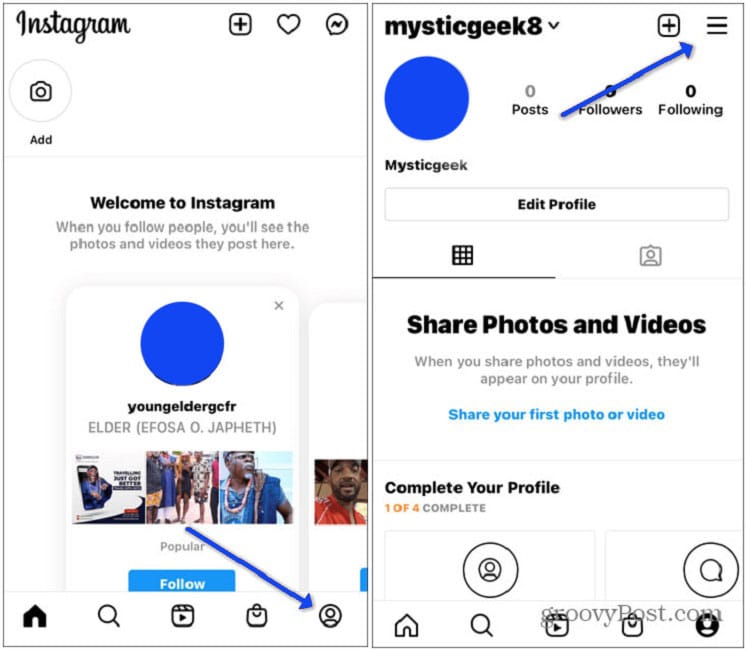 How to activate Instagram two-step verification