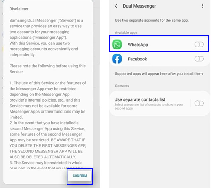 How-to-install-two-Whatsapp-on-one-phone-on-Samsung
