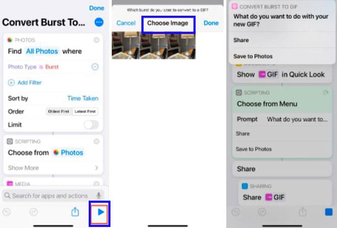 How to make gif on iPhone