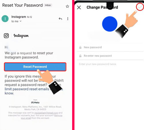How to recover a hacked Instagram account through the program