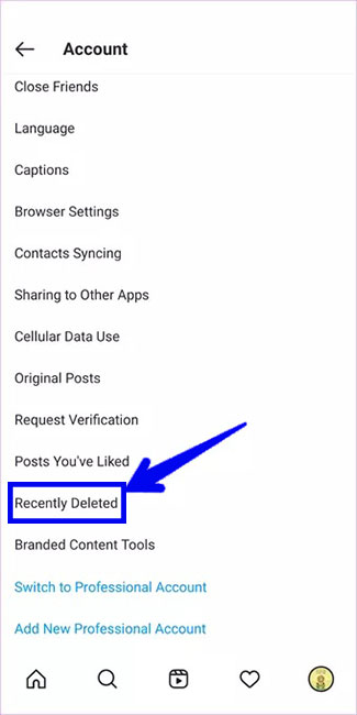 How to recover deleted Instagram posts