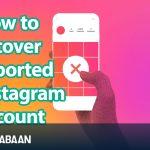How to recover reported Instagram account