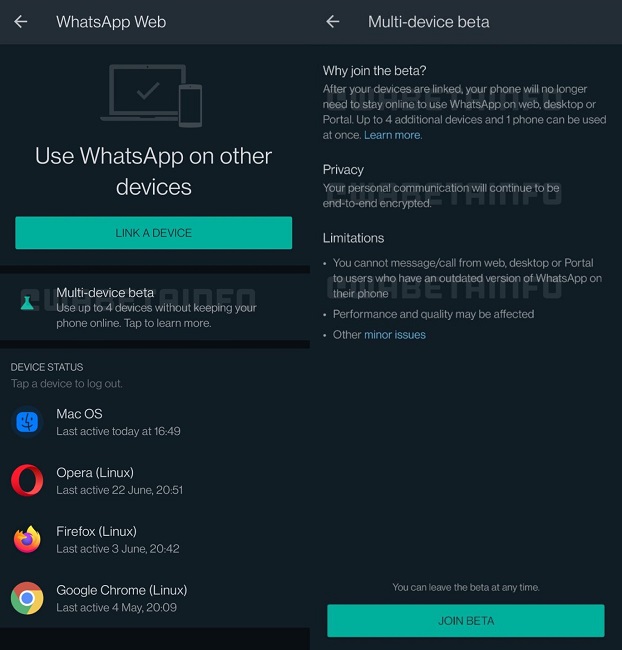 How to use WhatsApp on laptop with phone number