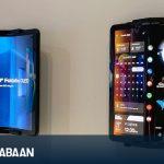LG showed off its 360-degree foldable display at CES 2023