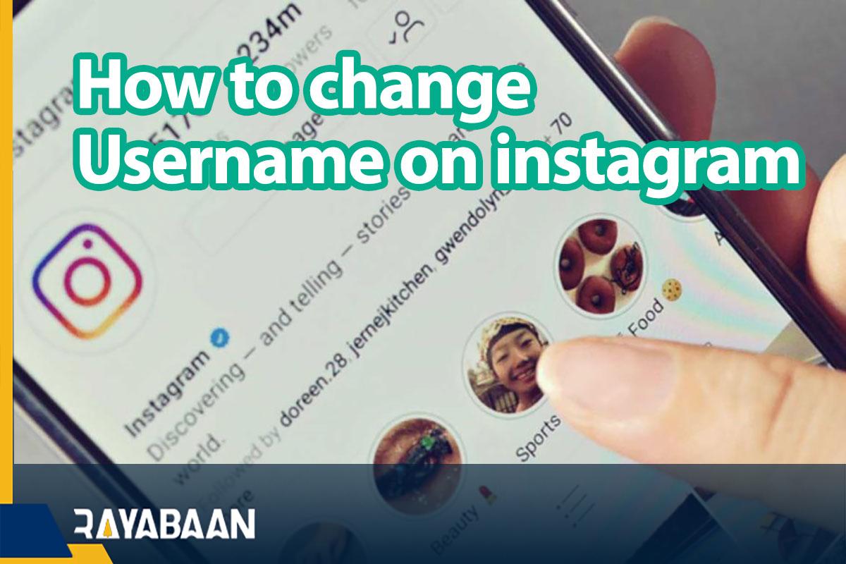 how to change username on instagram