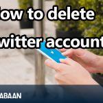 How to delete Twitter account