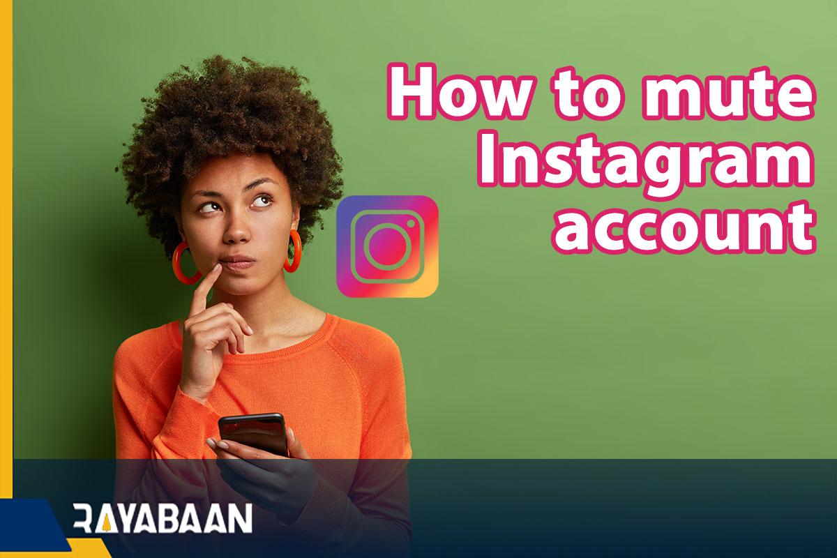 How to mute Instagram account