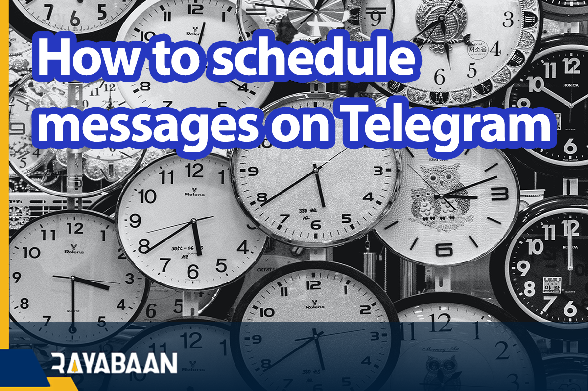 How to schedule messages on Telegram