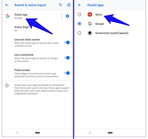 How to remove Google Assistant from the Home key