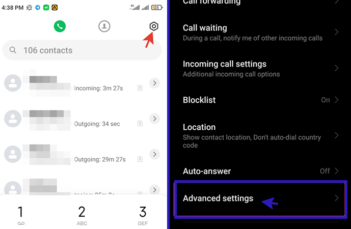 How to remove contact from speed dial