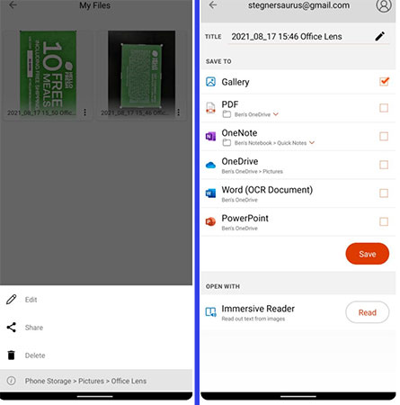 How to scan a document on android phone