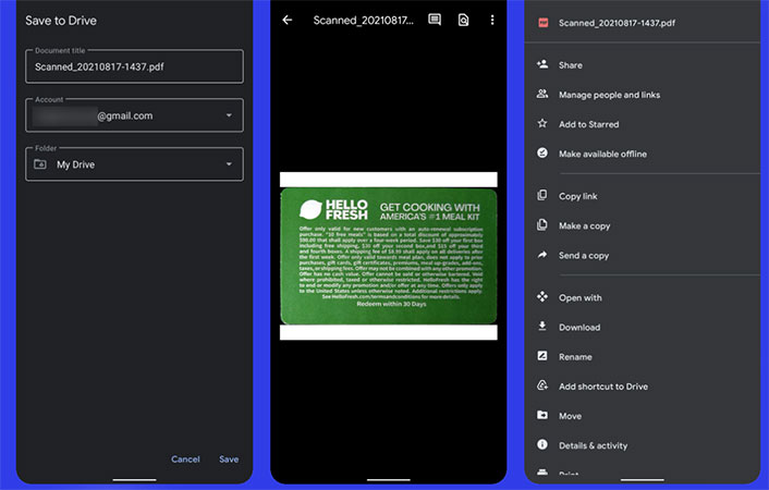 How to scan documents with phone camera