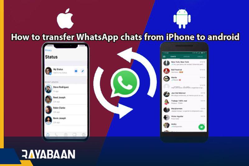How to transfer WhatsApp chats from iPhone to android 2023