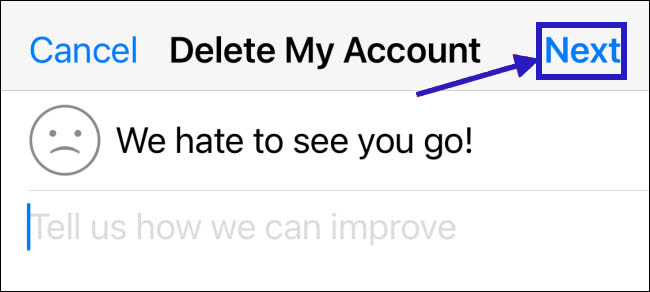 how to delete a whatsapp account