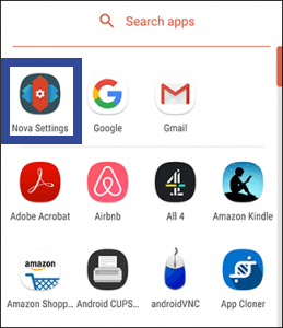 How to change Android font in Nova Launcher