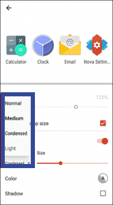 how to change fonts on android