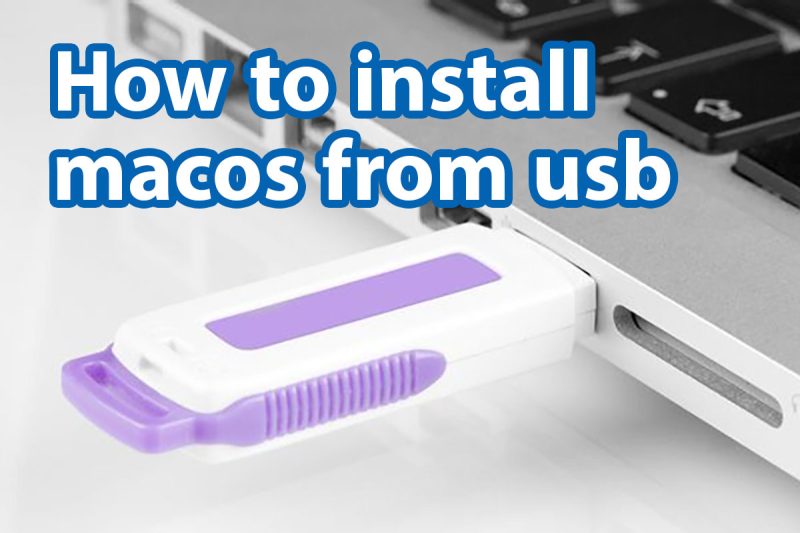 how to install macos from usb
