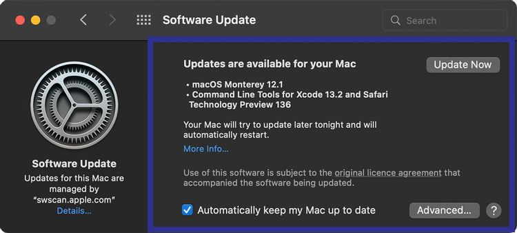 how to update macbook air