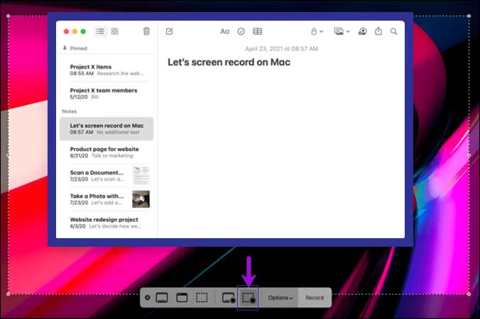 mac how to record screen