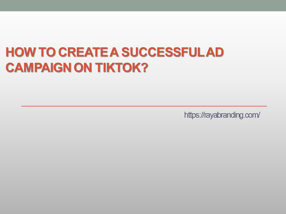 How to Create a Successful Ad Campaign on TikTok?