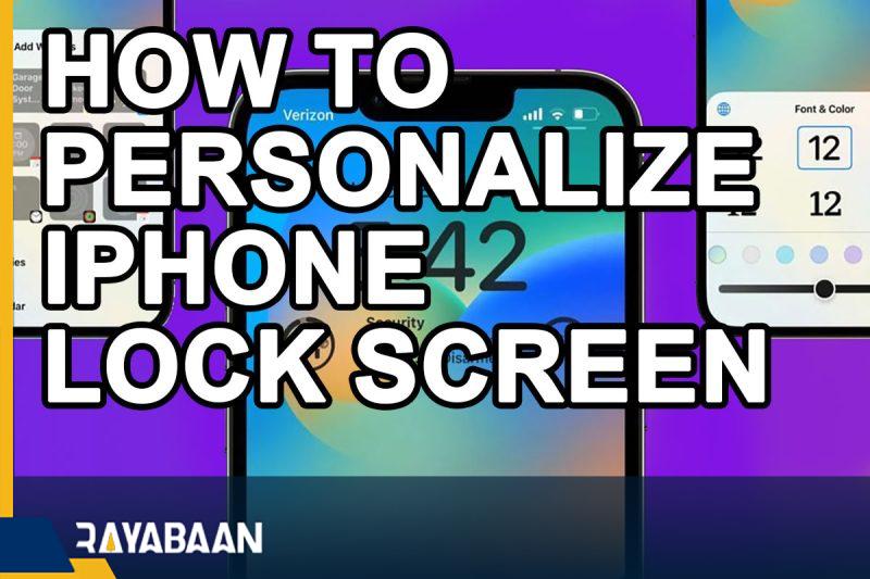 How to Personalize iPhone lock screen