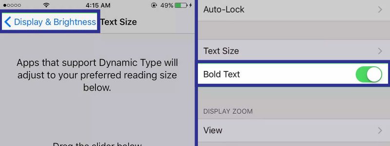 how to change font on iphone home screen