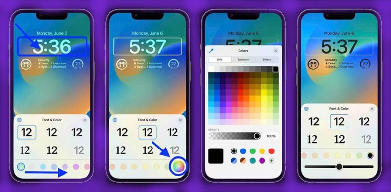 how to personalize lock screen iphone