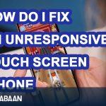 How do i fix an unresponsive touch screen iphone