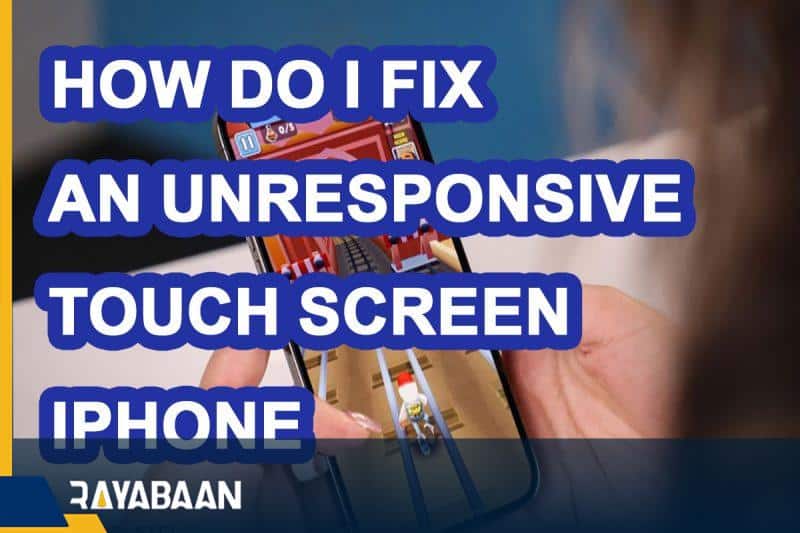 How do i fix an unresponsive touch screen iphone