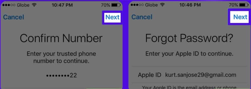 how to recover apple id password without phone number